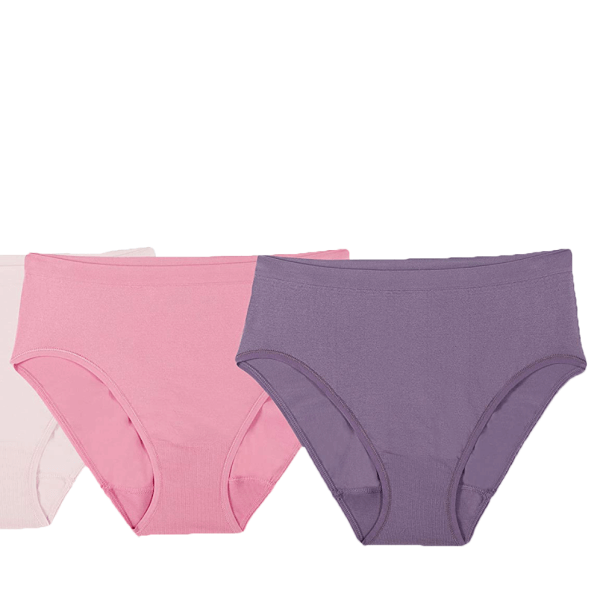 100% cotton lady underwear. Available in different sizes and colors.